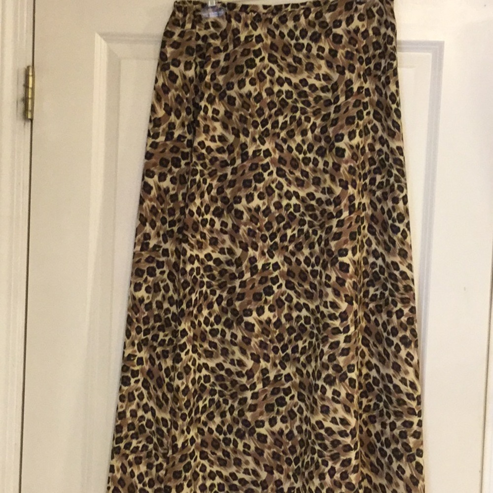 Animal Print Skirt